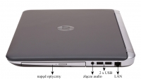 HP ProBook 450 G3 - porty z prawej strony