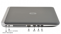 HP ProBook 470 G3 - lewy bok