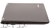 Lenovo E31-80 - gniazda i porty z lewej strony