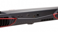MSI GT83VR 7RE Titan SLI - porty z tyłu obudowy