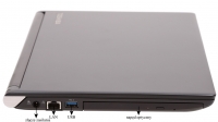 Toshiba Portege A30-C - lewy bok