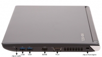 Toshiba Portege A30-C - prawy bok