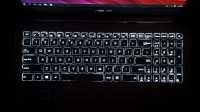 Asus ZenBook Pro UX501VW - podświetlenie klawiatury