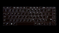 HP ZBook Studio G3 - podświetlenie klawiatury