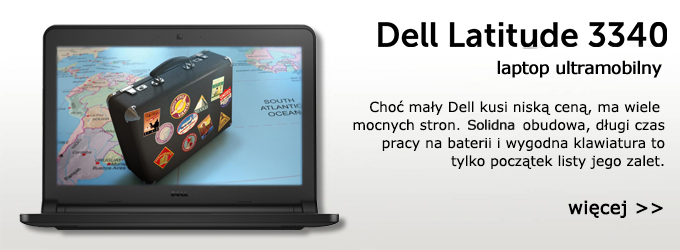 Dell Latitude 3340 - mobilność w przystępnej cenie