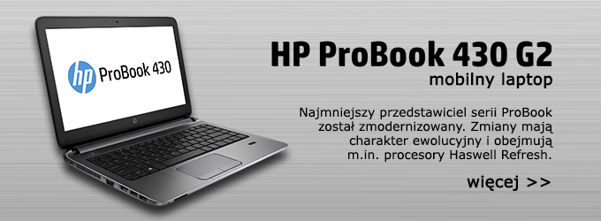 HP ProBook 430 G2 - popularny laptop mobilny po poprawkach