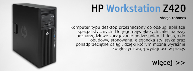 Stacja robocza HP Workstation Z420