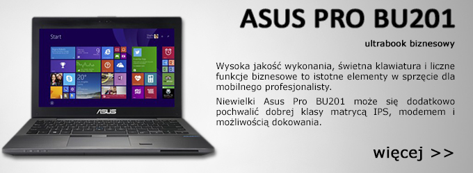 Asus Pro BU201 recenzja