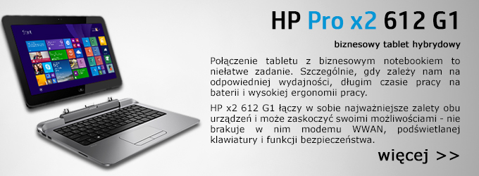 HP Pro x2 612 G1 wiecej