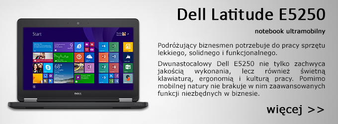 Dell Latitude E5250 recenzja