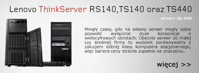 Lenovo ThinkServer wiecej