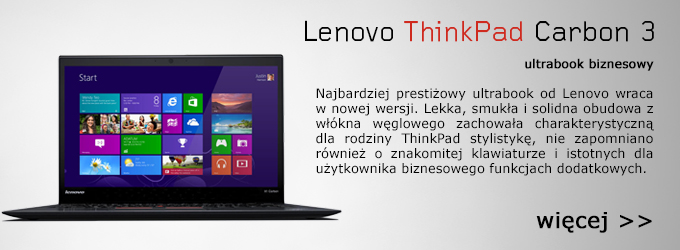 lenovo thinkpad carbon 3 wiecej